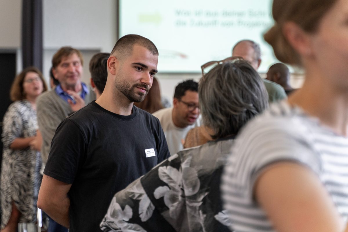 Menschen im Gespräch