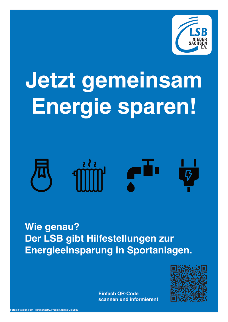 Energiesparen Plakat LSB 001
